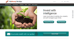 Desktop Screenshot of mymoneycalculator.com.au